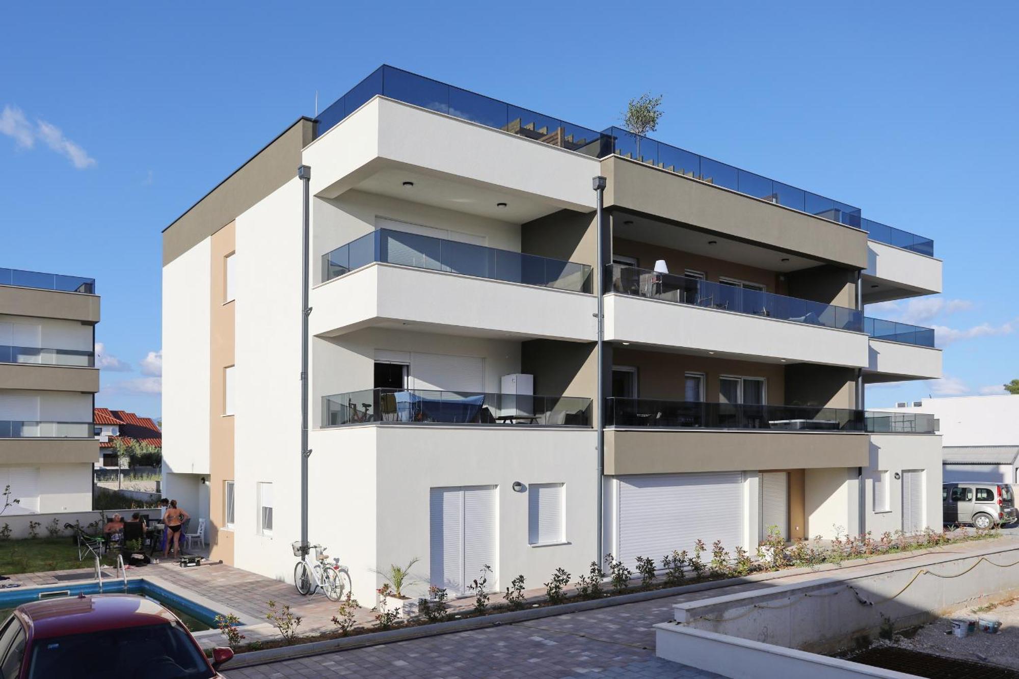 Apartment Relex With Pool & Jacuzzi بريفلاكا المظهر الخارجي الصورة